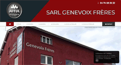 Desktop Screenshot of genevoixfreres.com